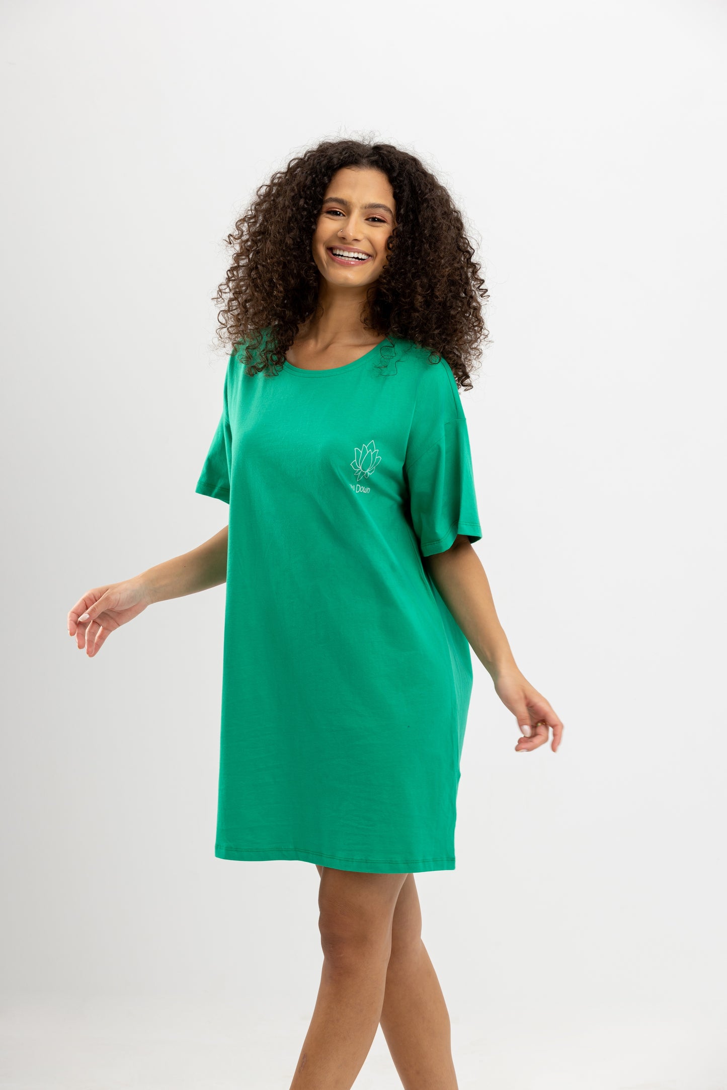 Berry Summer Nightshirt Green