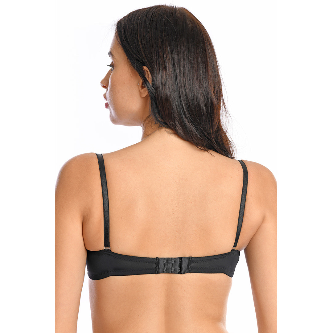 Balconette Padded Half-Cup Bra