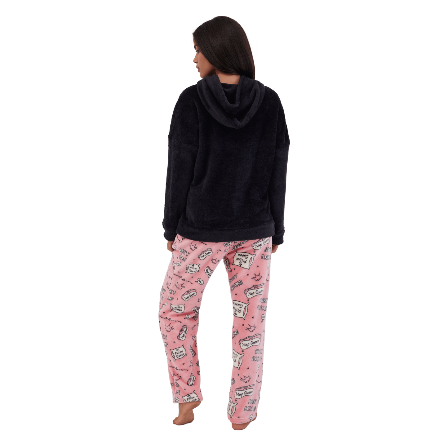 Nap Queen Winter Full Pyjama Black